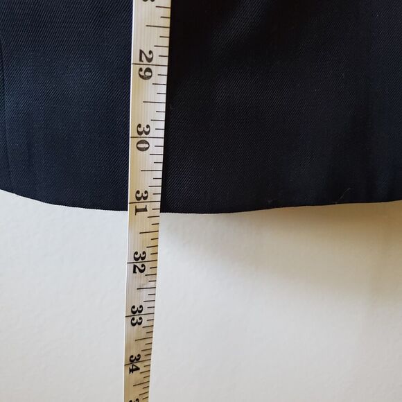 Jones New York Women's Black Wool Blazer Jacket Size 12 Made In USA - Picture 12 of 13